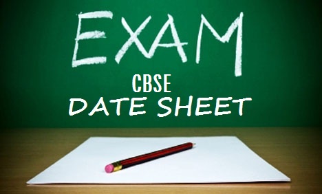 CBSE Date Sheet 2017